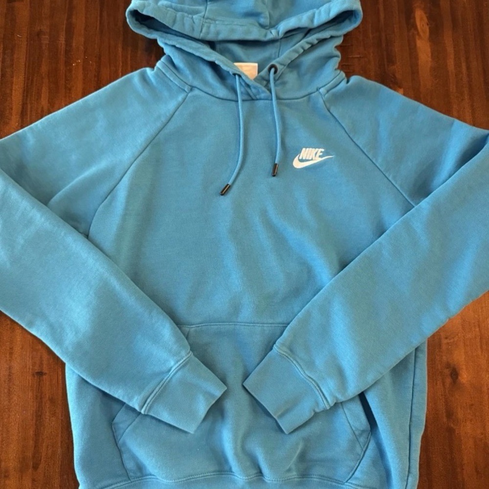Nike Men's Sky Blue Hoodie